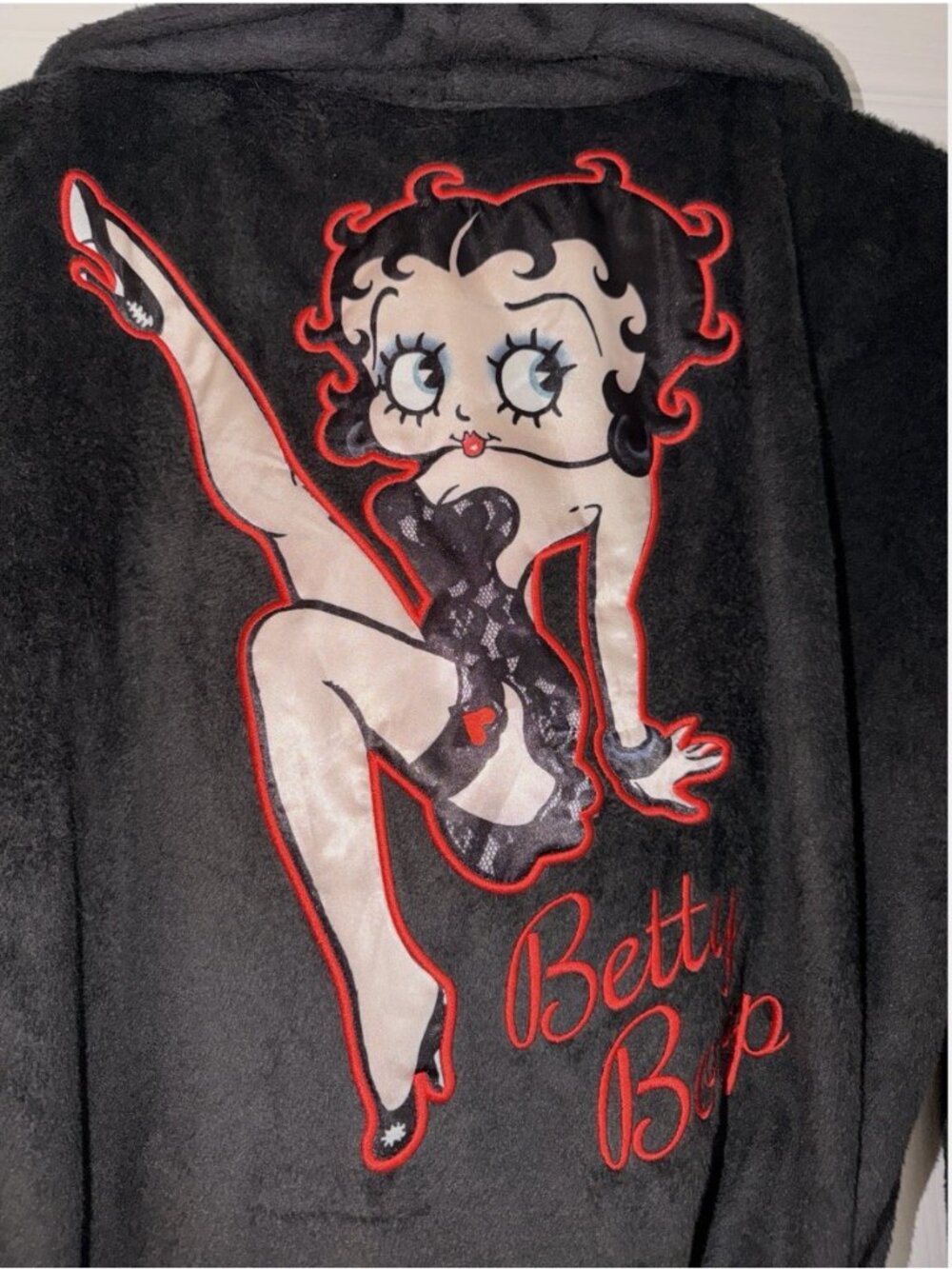 Betty Boop Embroidered Robe Universal Studios Orlando Exclusive S/M NWT